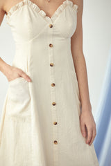 Short Baby Hem Ruffle Bodycon Dress